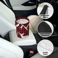 thumbnail image 6 of Naloa Christmas Buffalo Plaid Car Trash Can Garbage Car Accessories Trash Can Car Waste Bin for for Driver and Passenger Any Vehicle, 6 of 7