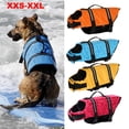 thumbnail image 2 of Chaleco salvavidas reflectante ajustable para perros pequeños y grandes, chaleco de seguridad para surf, chaleco salvavidas para mascotas con flotabilidad mejorada, 2 of 5
