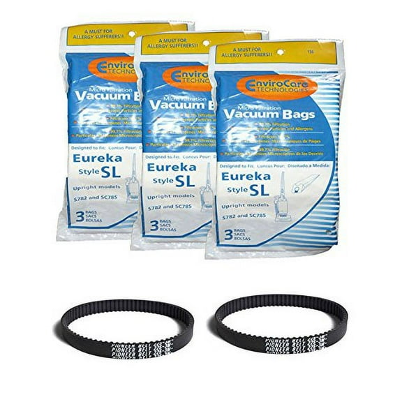 Eureka Sanitaire Type SL Vacuum 9 Bag, Commercial Mini Upright Vacuum Cleaners,