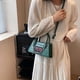 thumbnail image 1 of Bolso con asa superior para mujer, de piel sintética con diseño de piedras, Bolso de mano para mujer Y2K con cadena Punk, Bolso de mano sencillo e informal a la moda para chicas, 1 of 8