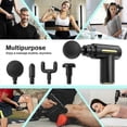 thumbnail image 5 of Portable Mini Massage Gun Deep Tissue Muscle Electric Massager Gun Pain Relief, 5 of 5