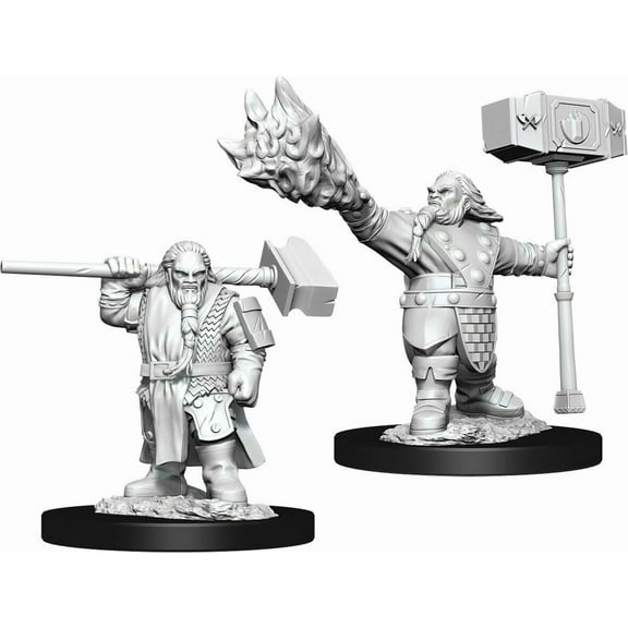 Dungeons & Dragons Nolzur`s Marvelous Unpainted Miniatures: W11 Male Dwarf Cleric