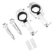 thumbnail image 1 of Kit de montaje de guardamanos de motocicleta Abrazadera de protector de mano universal para manillar modificado de 28 mm, 1 of 5