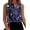 Multicolor SF180, variant on Zeagoo Womens Casual Sleeveless Button Down Shirts Office Blouses Loose V Neck Tank Tops for Spring Summer