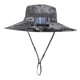 thumbnail image 1 of Sombrero para el sol Yinane sombrero de enfriamiento con ventilador de ala ancha para viajes playa exteriores hombres y mujeres verano tinta gris oscuro, 1 of 8
