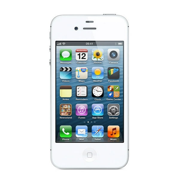 Apple 4 8GB, White - Straight Talk -