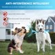 thumbnail image 3 of Collar antiladridos para perros, collar automático con control inteligente de ladridos, modos de sonido/vibración/choque, 4 niveles ajustables, recargable y resistente al agua kaili Sencillez, 3 of 5