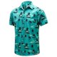 thumbnail image 3 of Camisas de playa con estampado de cocoteros para hombre, ropa con estampado 3D, camisas hawaianas Aloha, camisetas de manga corta Y2K, ropa vintage, blusa con solapa, 3 of 5