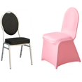 thumbnail image 2 of BalsaCircle 25 pcs Spandex Stretchable Banquet Chair Covers for Party Wedding Linens Decorations Dinning Ceremony, 2 of 5