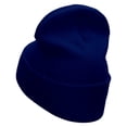 thumbnail image 2 of Your Favorite Tour Guide Embroidered 12 Inch Long Knitted Beanie - Royal OSFM, 2 of 5