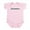 Petal Pink, variant on CafePress - Black Jersey: Remington Infant Bodysuit - Baby Light Bodysuit, Size Newborn - 24 Months