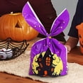 thumbnail image 4 of Darzheoy 50 PCS Halloween Treat Bags Candy Bags, Kids Gift Bags Goodie Bags, Cute Rabbit Ear Small Halloween Cookies Gift Bags for Halloween Party Decoration Supplies, 4 of 7