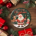 thumbnail image 4 of Luoshdecor 30Pcs Christmas Paper Plates,7 in Winter Santa Claus Disposable Plates Decorative Dinner Tableware for Christmas Party Supplies Home Decor, 4 of 6