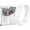 White, variant on Vibrating Alarm Clock Watch for Heavy Sleepers, Silent Wake up Bracelet & Smart Wristband, Wearable Vibration Wrist Alarm, Non-Audible Sleep Wristband