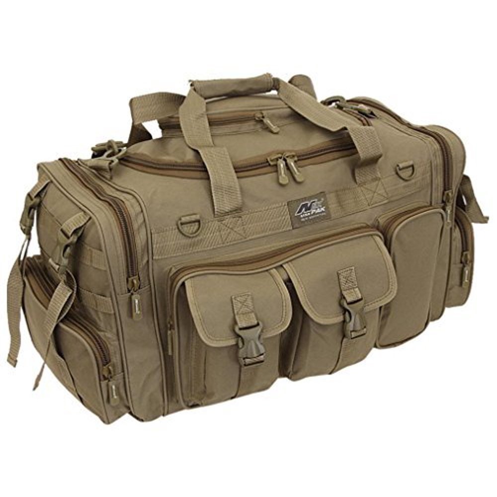 Nexpak USA 26" Inch Tan Duffel Duffle Military Molle Tactical Cargo