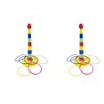 thumbnail image 1 of 2 piezas de juego de lanzamiento de anillos para niños, juguete para niños, herramienta de educación temprana, 1 of 6