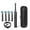 Black, variant on Rotating Electric Travel Toothbrush | 3 Modes, 2Min Timer, IPX7 Waterproof, USB-C | 4 Brush Heads and 1 Travel Case | Family & Braces Care, Black