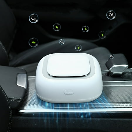 

Loopsun Home &Kitchen Portable USB Car Air Filter Household Small Silent Negative Ion Odor Removal Dusts Remover Christmas Thanksgiving Birthday Graduation Gift