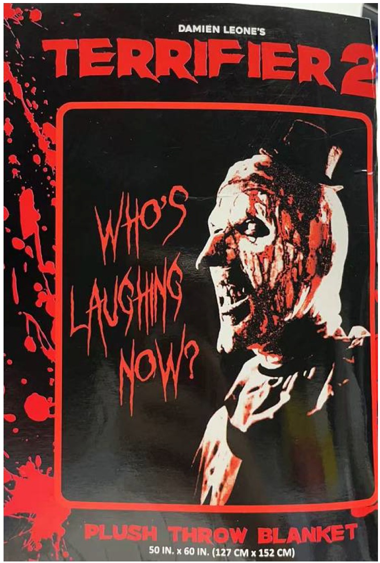 Terrifier Blanket