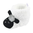 thumbnail image 1 of Lindos zapatos de polar unisex con dibujos de animales para niños de 9 a 12 meses Blanco por 9-12 meses, 1 of 9