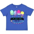 thumbnail image 3 of Inktastic I'm Just Here for the Sweets with Spun Sugar Candy Boys or Girls Toddler T-Shirt, 3 of 5