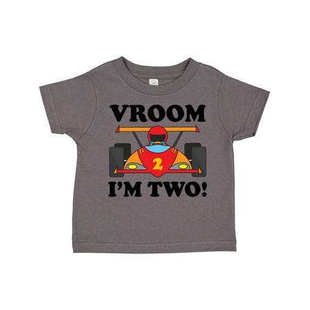 

Inktastic 2nd Birthday Racing Car Gift Toddler Boy or Toddler Girl T-Shirt