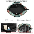 thumbnail image 3 of Pioneer Flower Floral Print Pattern Travel Tote Bags for Women Carry On,Large Weekender Bags for Women Travel,Multi Functional Duffle Bag for Work,Shopping,Sports, 3 of 5