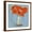 Brown Frame, variant on Art.com Orange Poppy Impression I Art Print by Victoria Borges, 16" x 16"