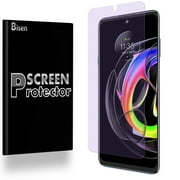 For Motorola Edge 20 Lite (2021) [BISEN] Tempered Glass Anti Blue Light [Eye Protection] Screen Protector, Anti-Scratch, Anti-Shock, Shatterproof, Bubble Free