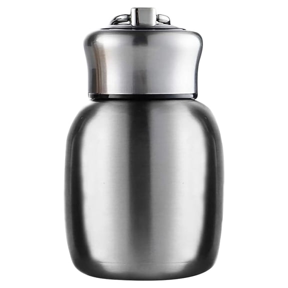 Insulated Tumbler Compact Mini Stainless Steel Vacuum Bottle 200ml Drinkware, Pocket Carry Kitchen Gadget, Double-Wall Beverage Container for Gym Office Daily Commute Hot Cold Drink Storage