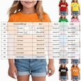 thumbnail image 3 of KPOPLK Kids Girl Halloween T Shirt Cute Ghost and Cat Graphic Short Sleeve Crew Neck Tee Top Size 5-6 Years,White, 3 of 4