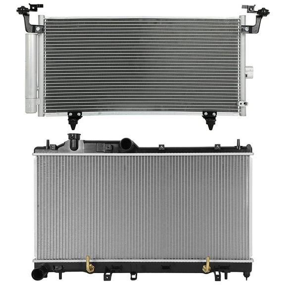 cciyu Aluminum Radiator Replacement 2010-2014 for Subaru for Legacy,2010-2014 for Subaru for Outback13293