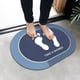 thumbnail image 2 of Alfombra de baño lavable, alfombra para cocina, alfombra para baño, para entrada Azul, 2 of 7