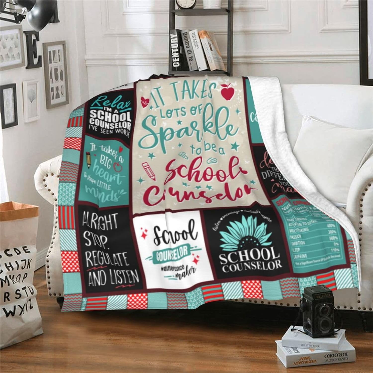 Cozy Employee Appreciation Blanket - 60x50 Inch Thank You Gift From Boss