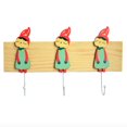 thumbnail image 2 of PENGXIANG Key Hook Nordic Wooden Rack Storage Wall Hanging Home Decoration Coat Hook, 2 of 6