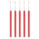 thumbnail image 2 of 5 Uds., Salón de Plástico, profesion, para arrojar, , Enhebrador, Herramientas de para Micro , de para Extensi - Rojo Macarena Aguja de extensión de cabello, 2 of 6