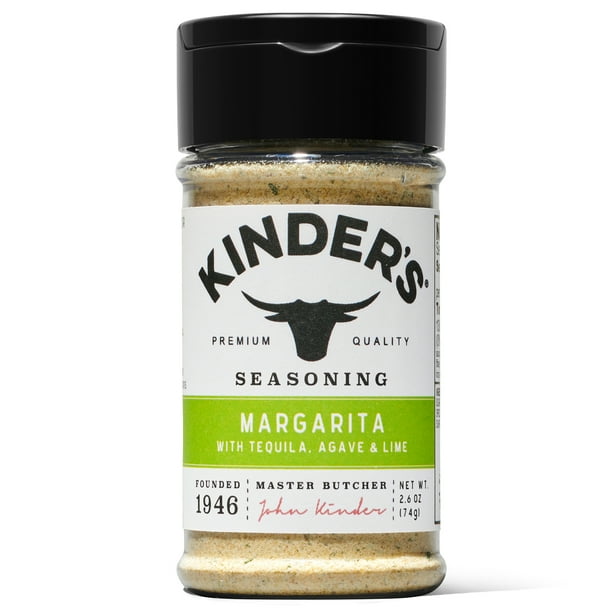 Kinder's Margarita Rub and Seasoning with Tequila, Agave and Lime, 2