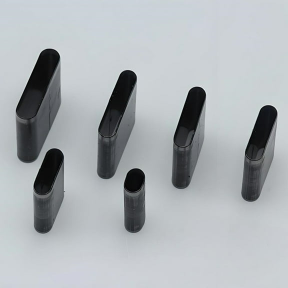 Leather Belt Slot Punch Tool Set – Oval Hole Cutter Kit for DIY Leather Straps & Belts, Heat-Treated Steel Punches, 6 Sizes (5×8mm–6×27mm)