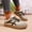 Beige, variant on KEVCHE Womens Casual Breathable Mesh Summer Sports Shoes, Classic Retro Sole Fashion Sneakers, Anti Slip Walking Trainers for Tennis Skate Gym