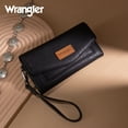 thumbnail image 4 of Wrangler Woman Wallet Large Phone Wristlet Women's Wallets, Card Cases & Money Organizers Trifold Wristlet Wallet with Coin Purse and Rfid Lining, Black, 4 of 7