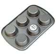 thumbnail image 4 of Bradshaw Muffin Pan Non-Stick - 6 Wells, Multicolor, Everyday - Pack of 6, 4 of 8