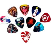 Naruto Guitar Picks (10 medium picks in a packet)[Perfect gift for Naruto fans] Collectibles