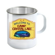 Camp Crystal Lake Sign Camp Mug