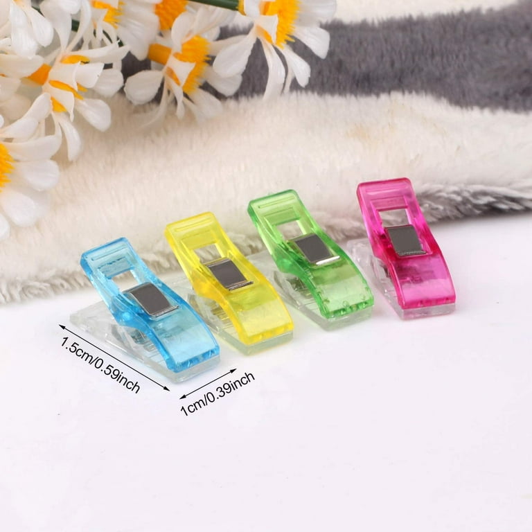 50-150 Pcs Plastic Fabric Clips For DIY Craft Sewing Knitting Plastic  Sewing Clips Holder for DIY Patchwork Free Shipping