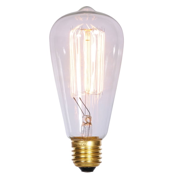 Vickerman ST64 Clear Edison E26 Bulb 40W120V.33Amp