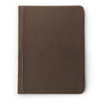 thumbnail image 4 of Samsill Vintage Hardback Zipper Padfolio, 8.5"x11" Writing Pad Included, Dark Brown, 4 of 4