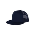 thumbnail image 1 of Top Headwear Trucker Flat Bill Snapback Cap - Navy, 1 of 1