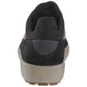 ECCO Soft 7 Tred Terrain Low Hydromax Sneaker, Black/Navajo Brown Yak Nubuck, 11-11.5