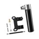 thumbnail image 1 of Minibomba para bicicleta de 120 PSI, bomba para neumáticos CNC de alta presión, fácil bombeo, inflado rápido, cilindro telescópico, compacta, para Negro y soporte, 1 of 8