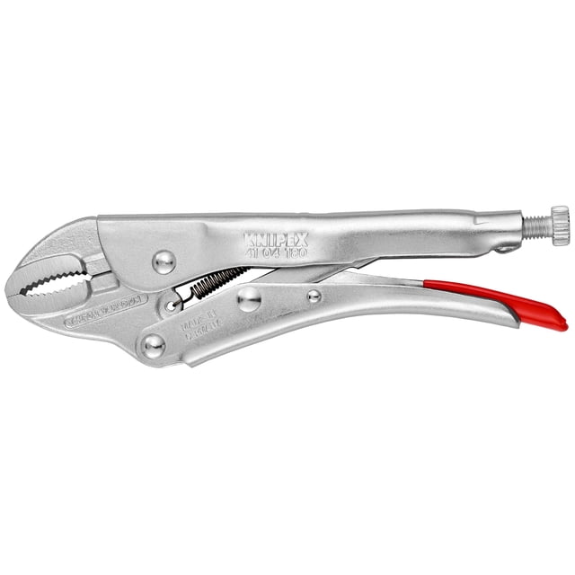 KNIPEX 41 04 180 Pinzas de fijación galvanizado 180 mm